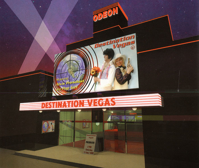 David Fisher Destination Vegas CD single cover